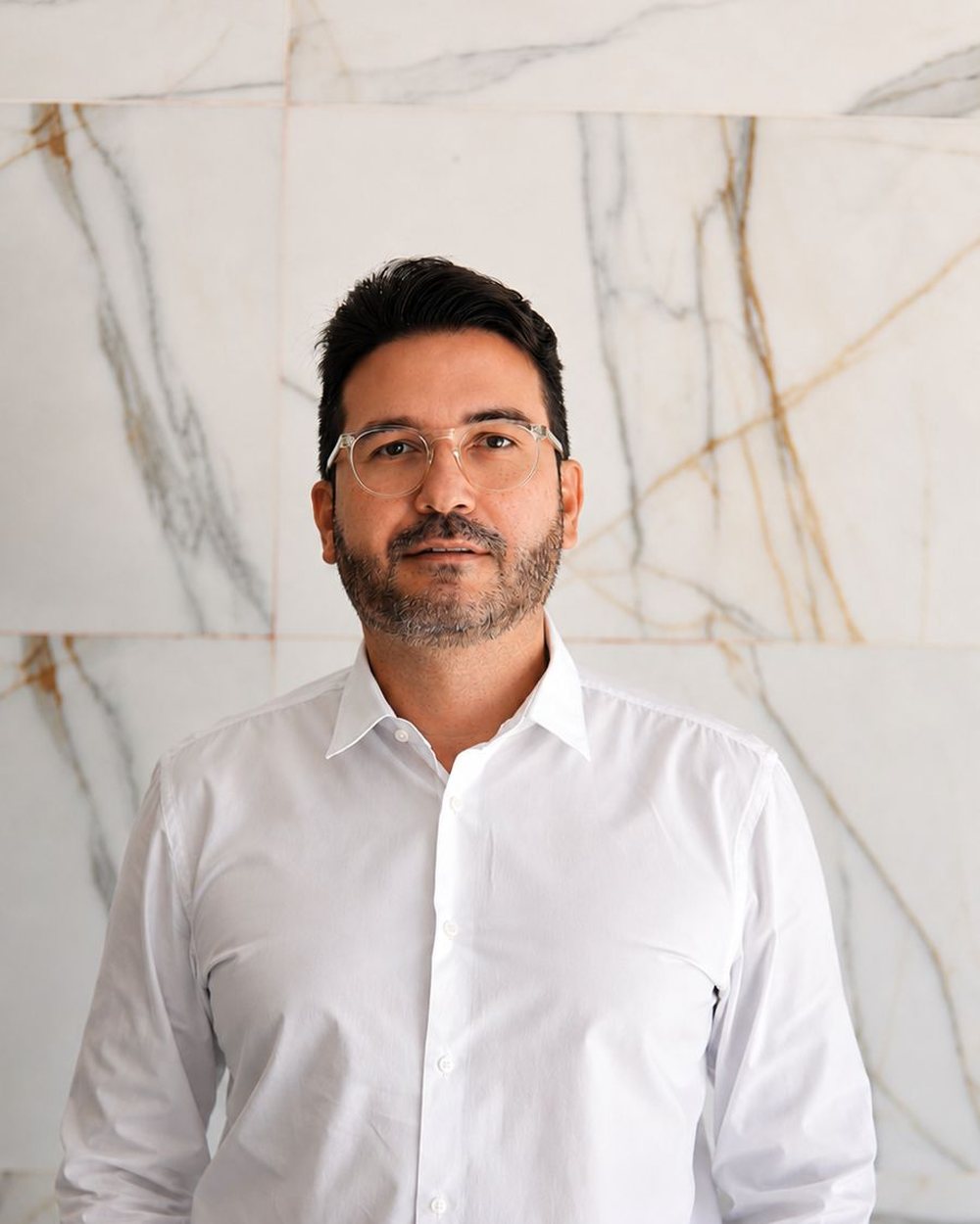 Retrato de Arcelino Calado, sócio-fundador da PBF Comex